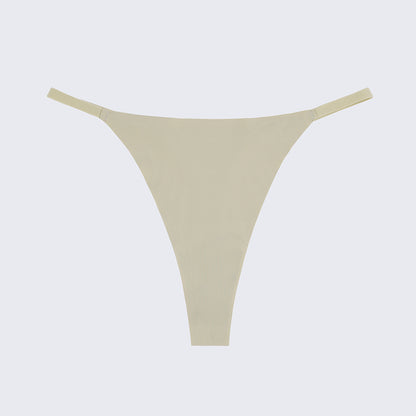 Ice Silk Seamless Low Rise Breathable Minimalist Panty