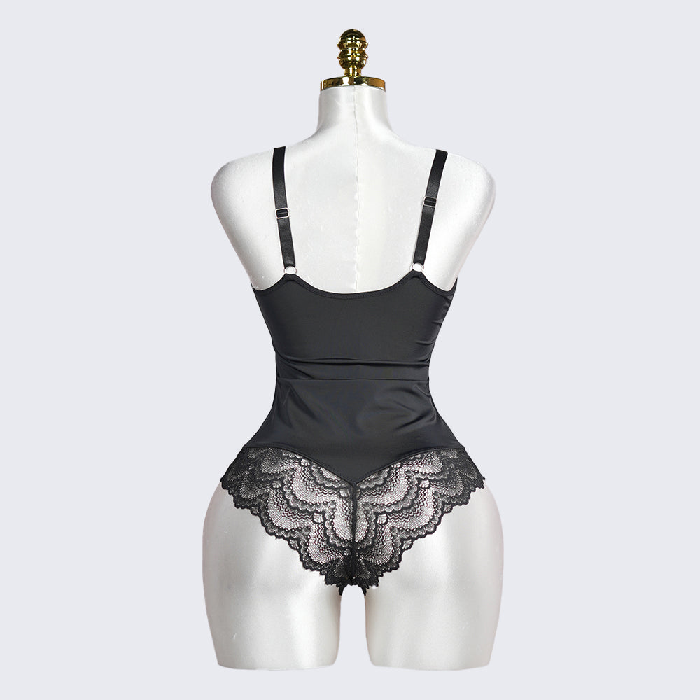 Simple Lace Shapewear Bodysuit