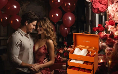 Luxury heirloom bridal gift box wedding fashion trend dress dressing gown sundress sexy lingerie pajamas multi-piece set