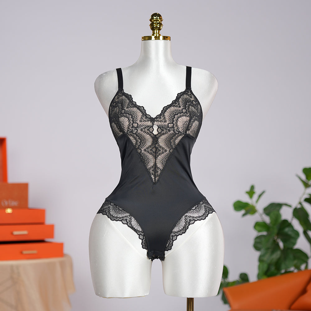 Simple Lace Shapewear Bodysuit