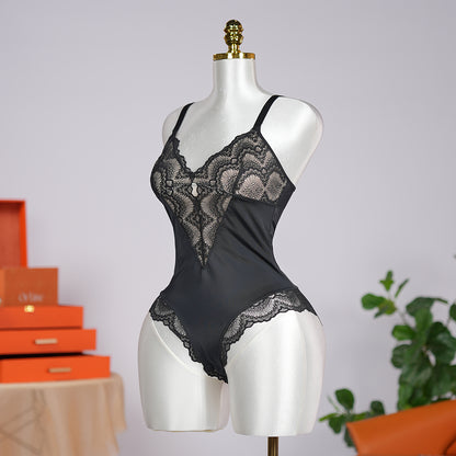Simple Lace Shapewear Bodysuit