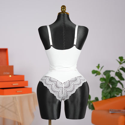 Simple Lace Shapewear Bodysuit