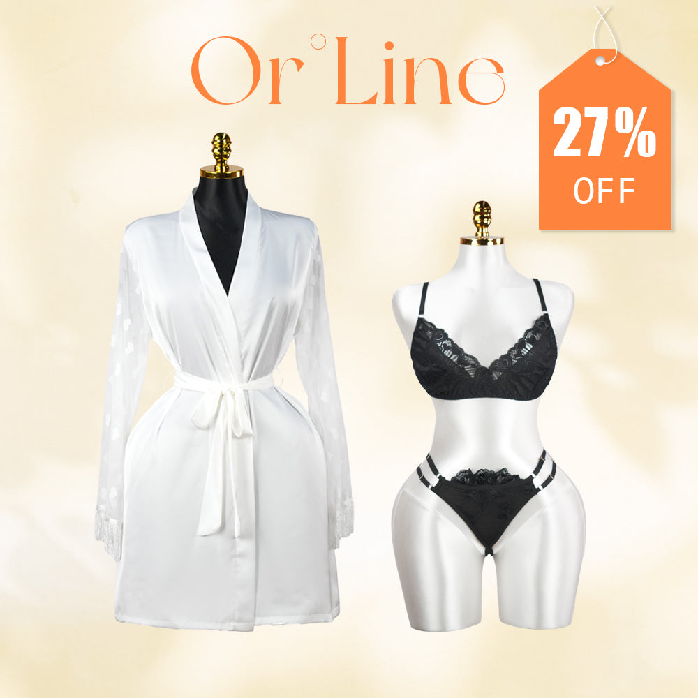 Bra Panty Set + Robe (1590 EGP)