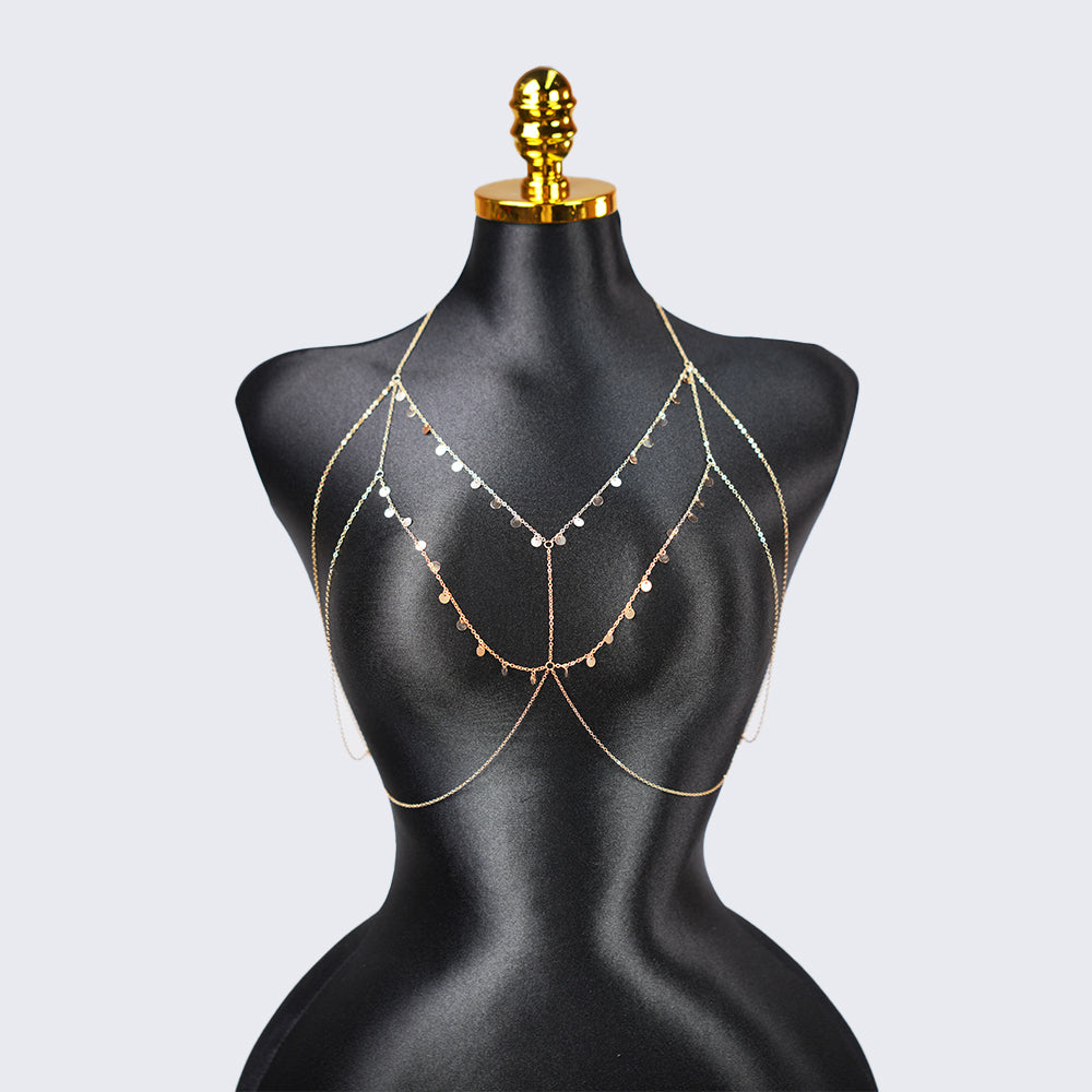 [2+ Items, 300 EGP Each] Shimmering Seductive Body Chain