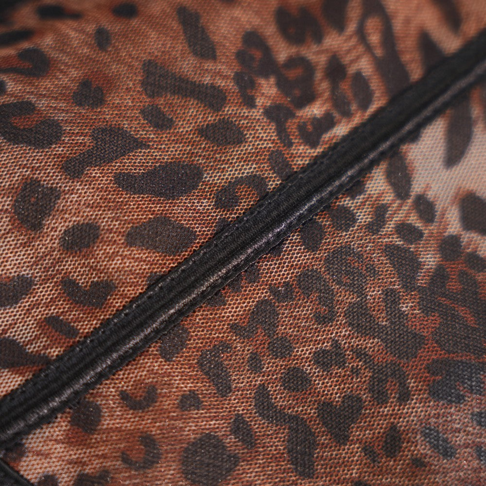 Patterned Sculpting Corset Top