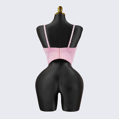 Pearl-Embellished Bustier