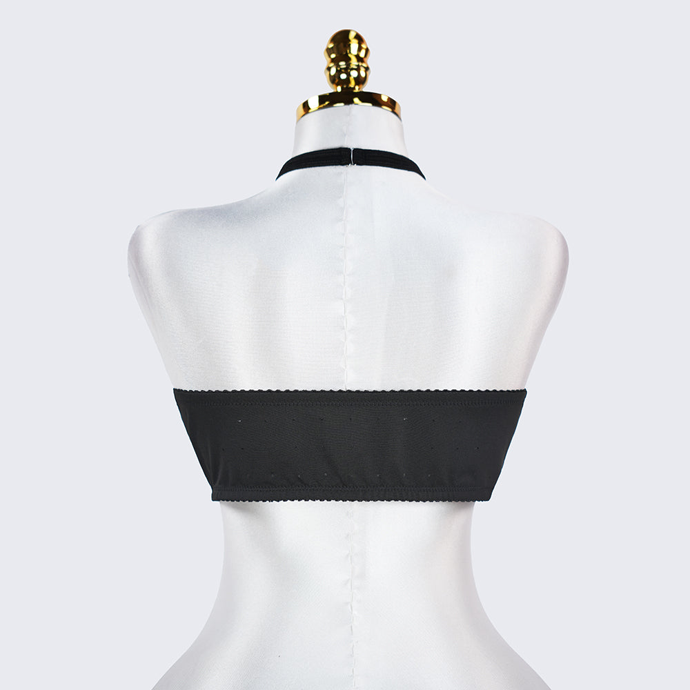 Plus Size Backless Halter Shapewear Daily Bra