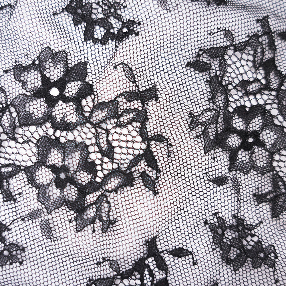 Plus Size Black Mesh Bodysuit