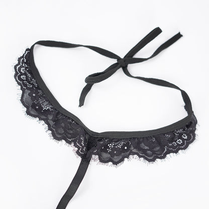 Plus Size Cupless Lingerie Bra Panty Set