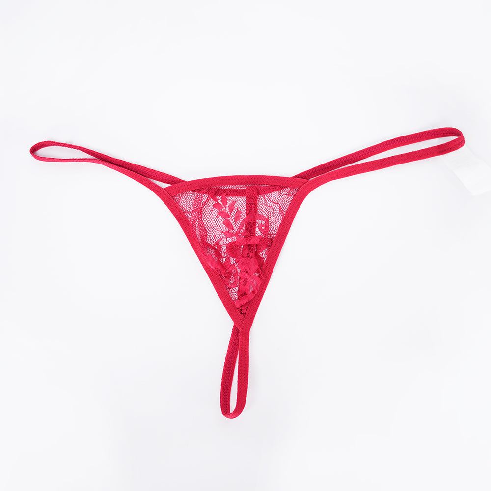 Plus Size Red Lace Nighty Babydoll