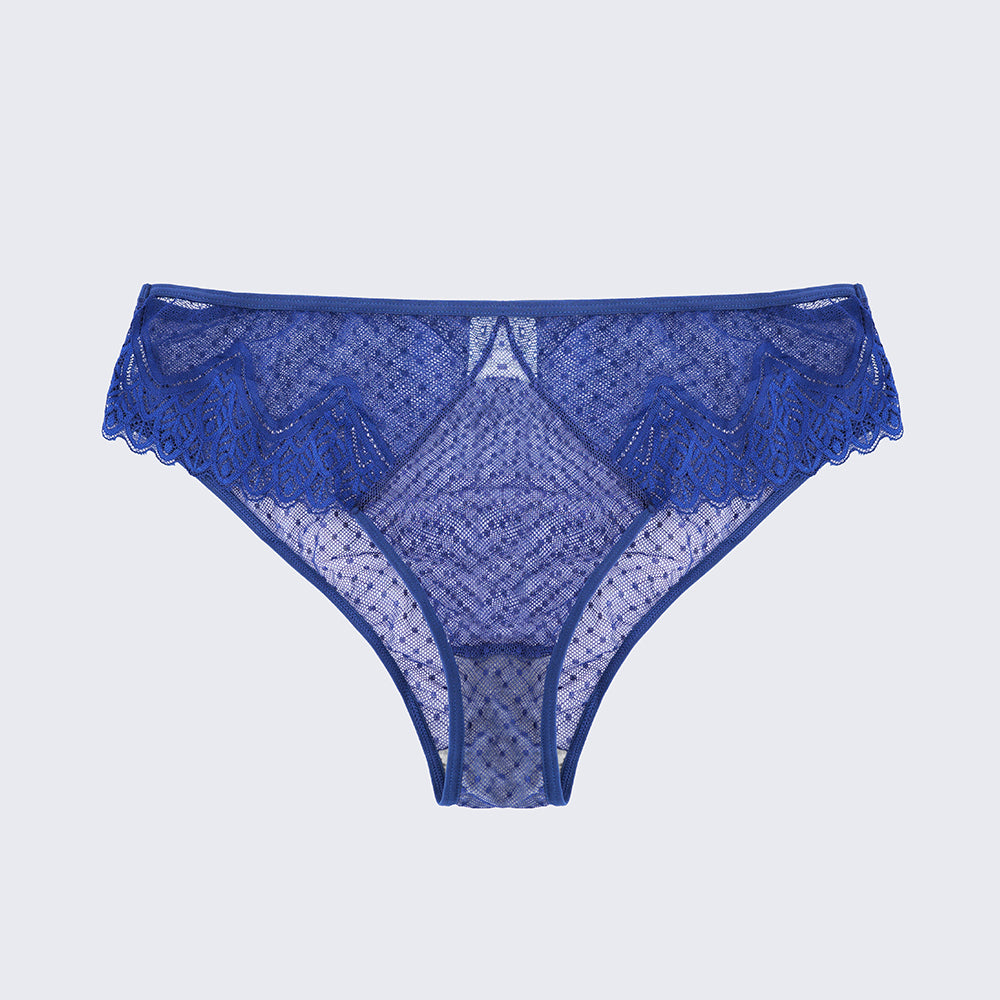 Plus Size Sexy Sheer Lace Mesh Bra Panty Set