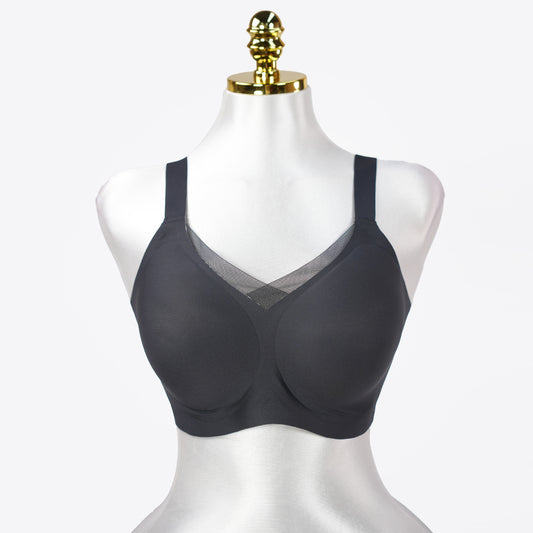Plus Size Wireless Seamless Padded Natural Lift Bra