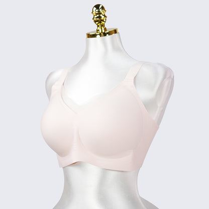 Plus Size Wireless Seamless Padded Natural Lift Bra