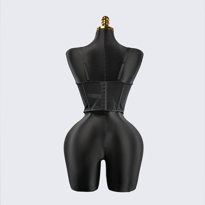Python Floral Pattern Sculpting Corset