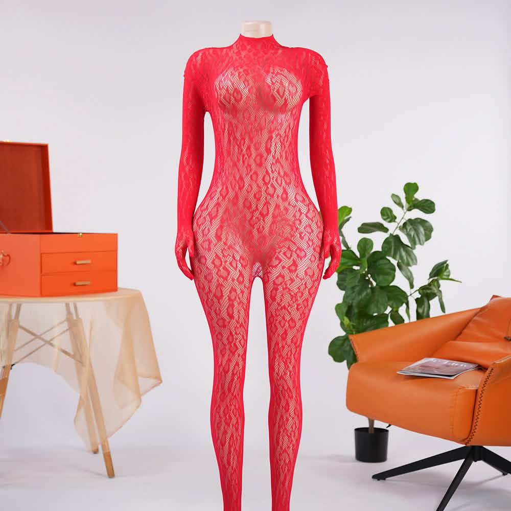 Sexy Fishnet Mesh Full Bodystocking