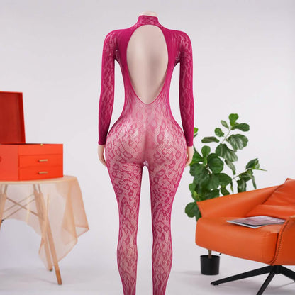 Sexy Fishnet Mesh Full Bodystocking