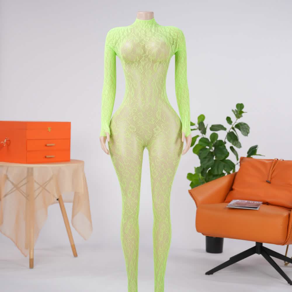 Sexy Fishnet Mesh Full Bodystocking