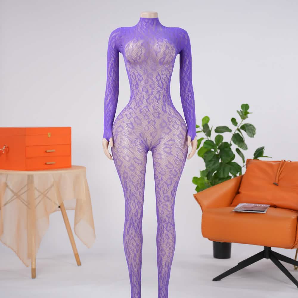 Sexy Fishnet Mesh Full Bodystocking