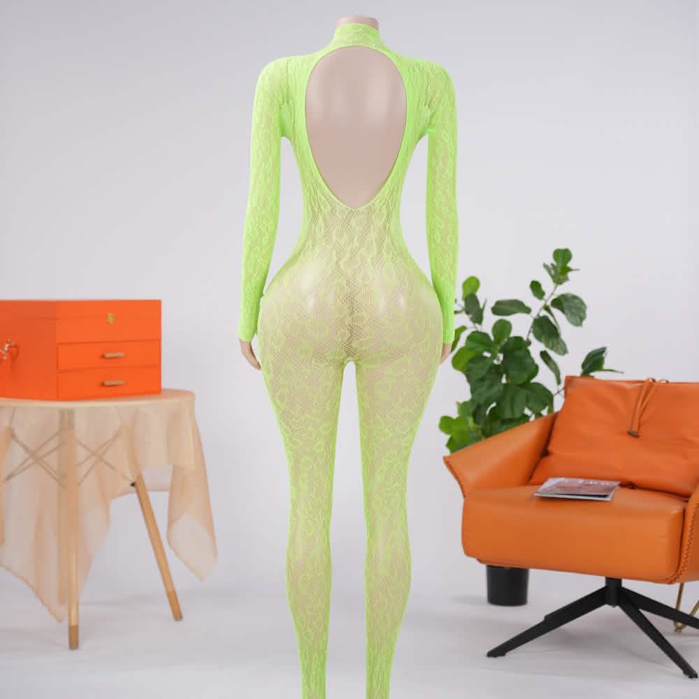 Sexy Fishnet Mesh Full Bodystocking