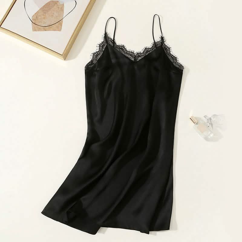 Sexy suspender pajamas super short nightgown