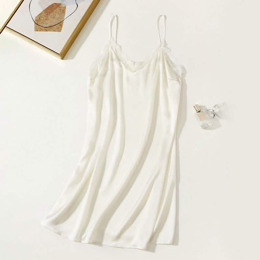 Sexy suspender pajamas super short nightgown