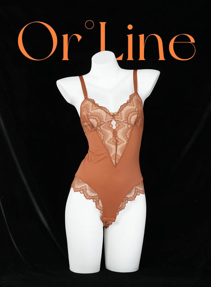 Simple Lace Shapewear Bodysuit