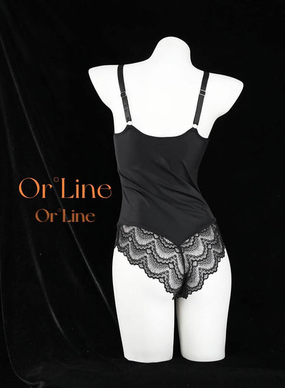 Simple Lace Shapewear Bodysuit
