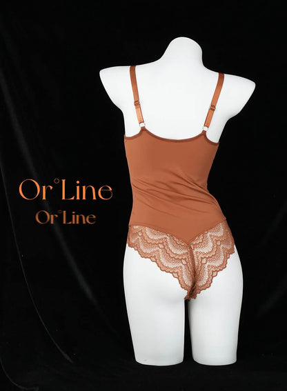 Simple Lace Shapewear Bodysuit