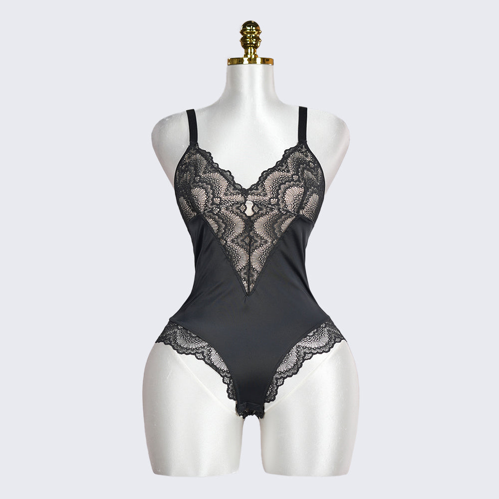 Simple Lace Shapewear Bodysuit