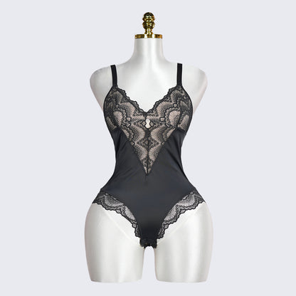 Simple Lace Shapewear Bodysuit