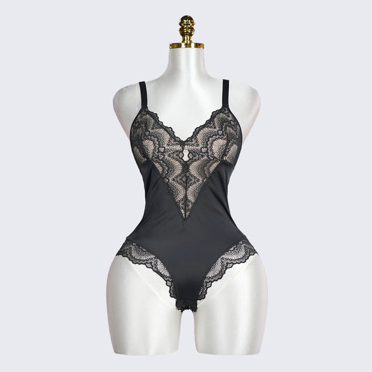 Simple Lace Shapewear Bodysuit