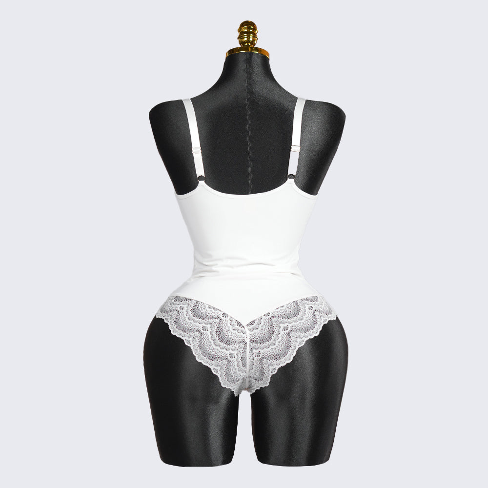 Simple Lace Shapewear Bodysuit