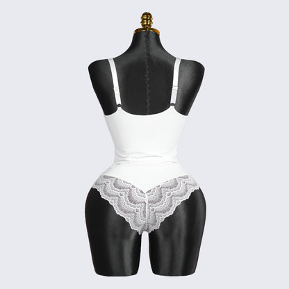 Simple Lace Shapewear Bodysuit