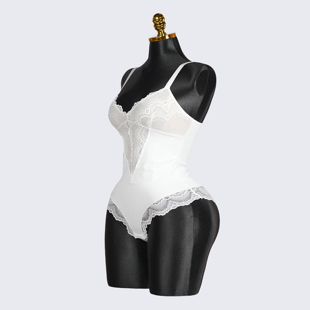 Simple Lace Shapewear Bodysuit