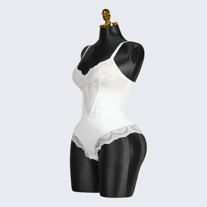 Simple Lace Shapewear Bodysuit