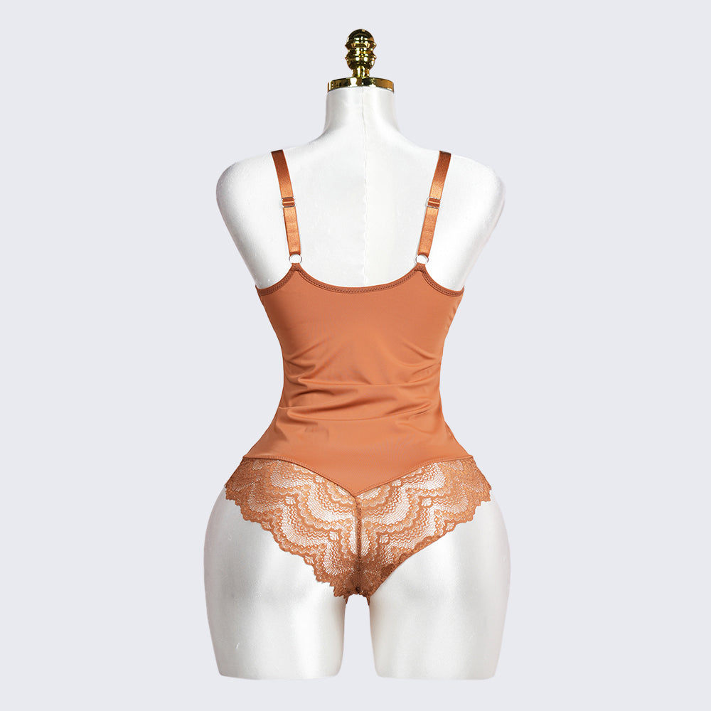 Simple Lace Shapewear Bodysuit
