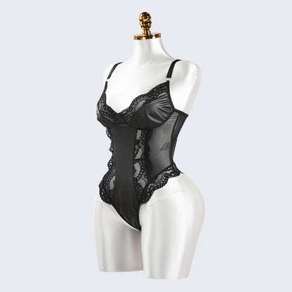 Black Temptation Sexy Tight Bodysuit