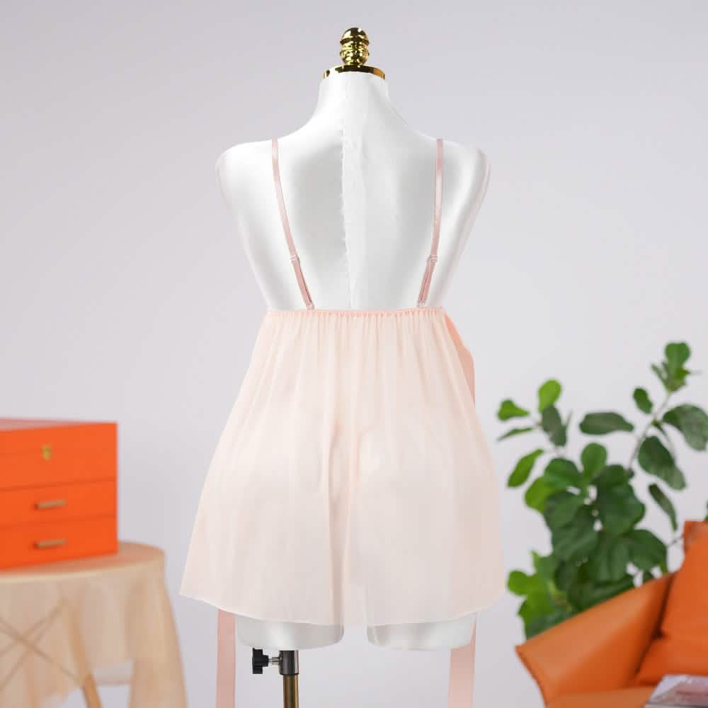 White Lace Summer Serenity Suspender Dress