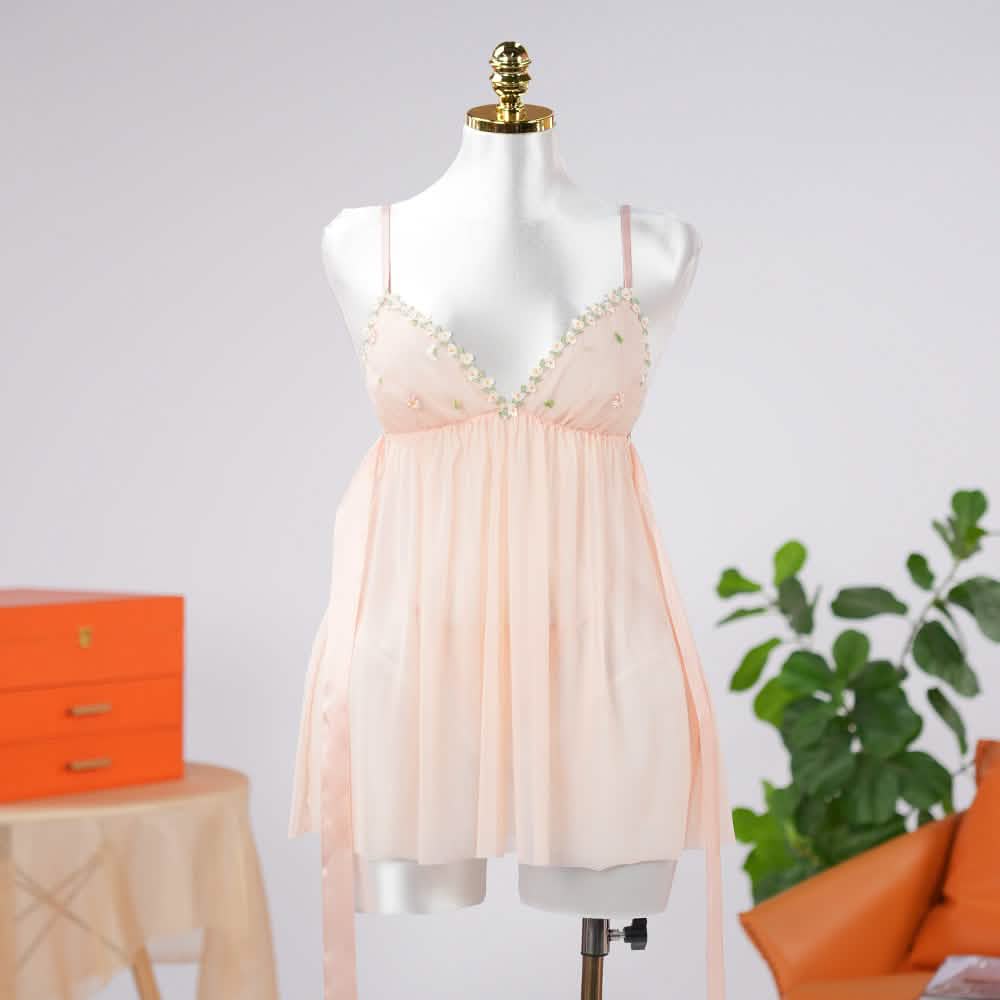 White Lace Summer Serenity Suspender Dress