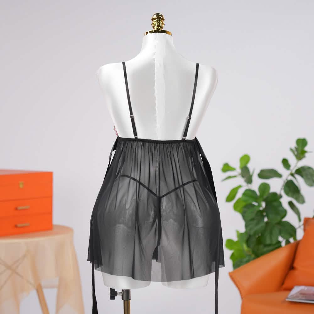 White Lace Summer Serenity Suspender Dress