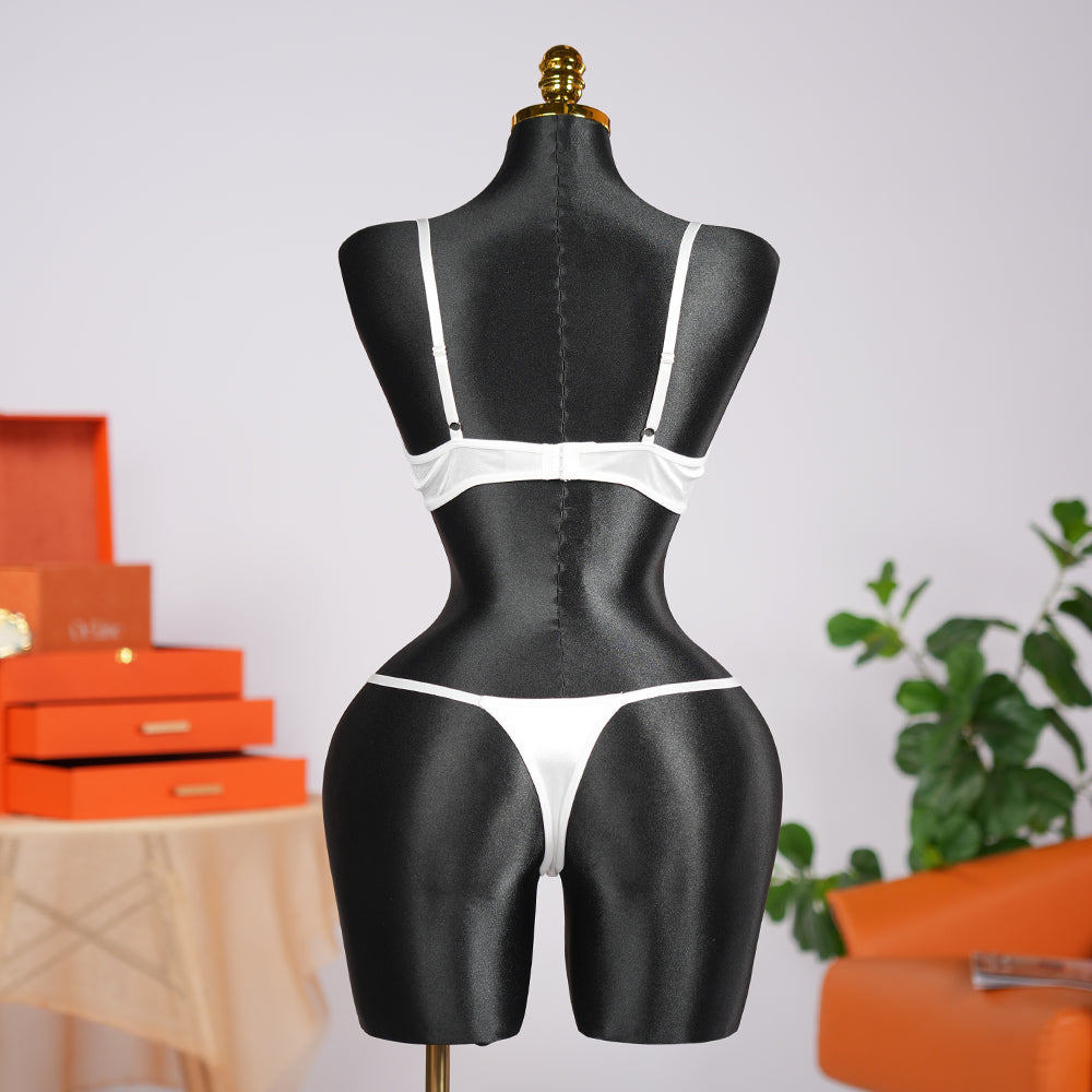 Floral Embroidery Lace Lingerie Set