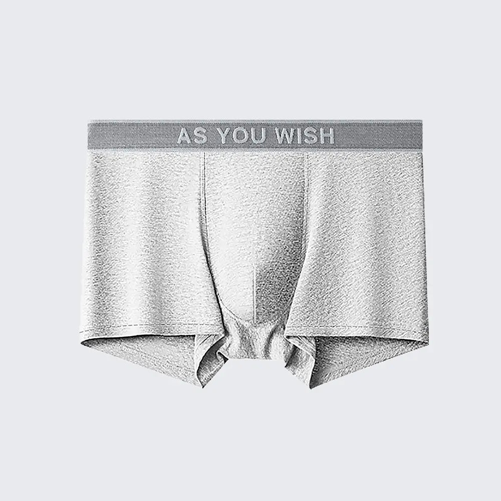Men's Breathable Comfort Anti-Bacterial 80S Cotton Boxer Briefs